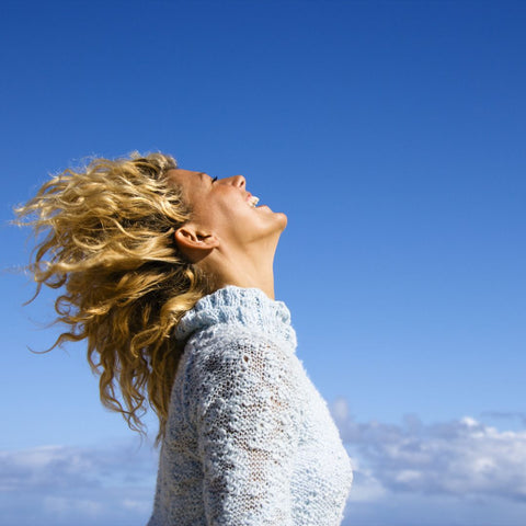 Blonde Curly Hair