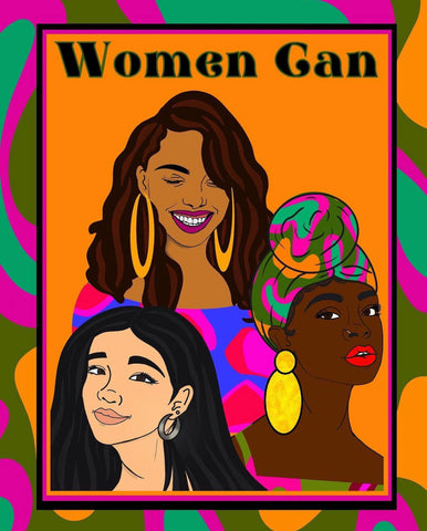 Women's History Month Art Print by Lauren Levi for The Nice Plant! Grab the Women Can Collab Bundle on theniceplant.com