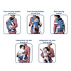 Elite 5 in 1 Hip Seat Baby Carrier