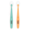 Soft Tip Silicone Feeding Spoons for Baby - 2 Pack