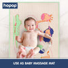 Air Filled Rubber Mat for Massage or Diaper Change (Animal)hopop.in