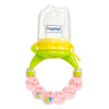 Silicone Food Nibbler for Fruit and Veggies for Baby with Rattle Handle - hopop.in