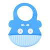 Easy Clean Crumb Catcher Food Grade Silicon Bib, Suitable for Infants and Toddlers between 6 to 36 Months - hopop.in