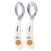 Stainless Steel Spoon & Fork Set with Travel Case