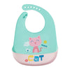 Easy Clean Crumb Catcher Food Grade Silicon Bib, Suitable for Infants and Toddlers between 6 to 36 Months - hopop.in