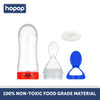 Soft Squeezy Silicone Spoon Food Feeder for Feeding Semi Solidshopop.in