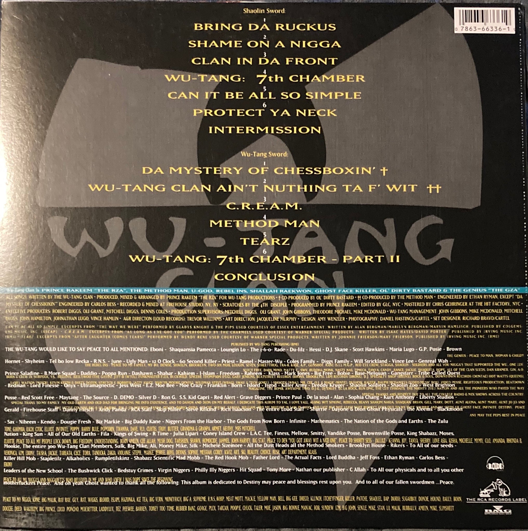 enter the wu tang clan 36 chambers release date