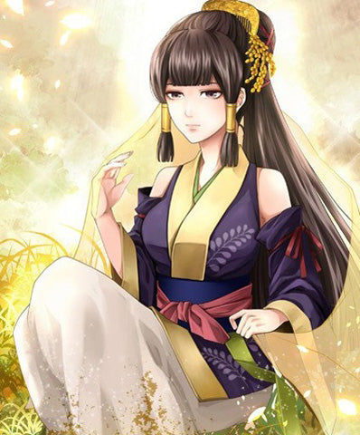 La splendide Kushi-inada-hime