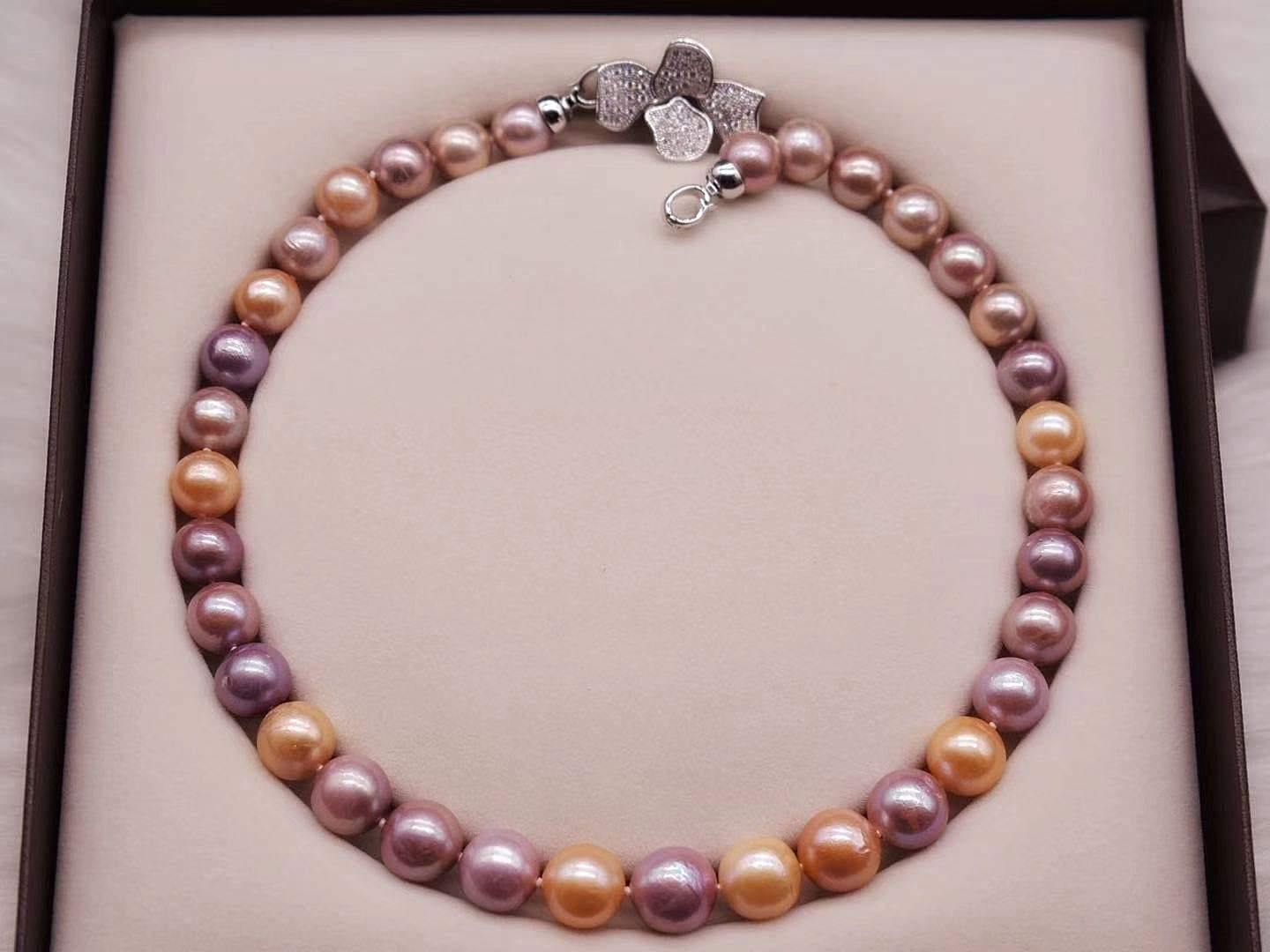 Classic Freshwater Pearl Double-Strand Necklace - Caley