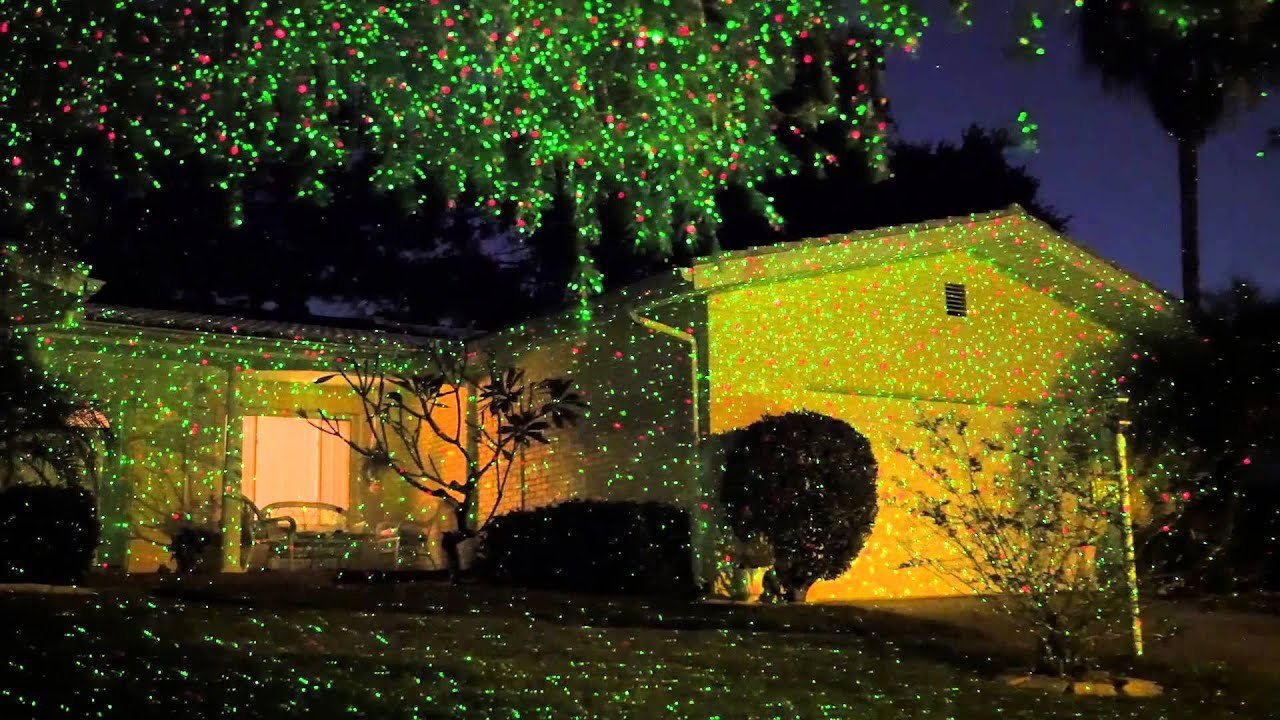 holiday laser lights