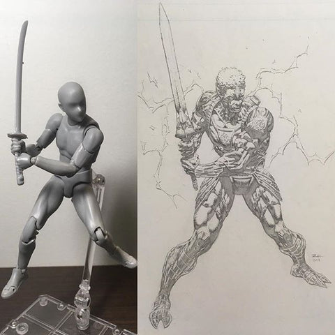 drawing figure body kun