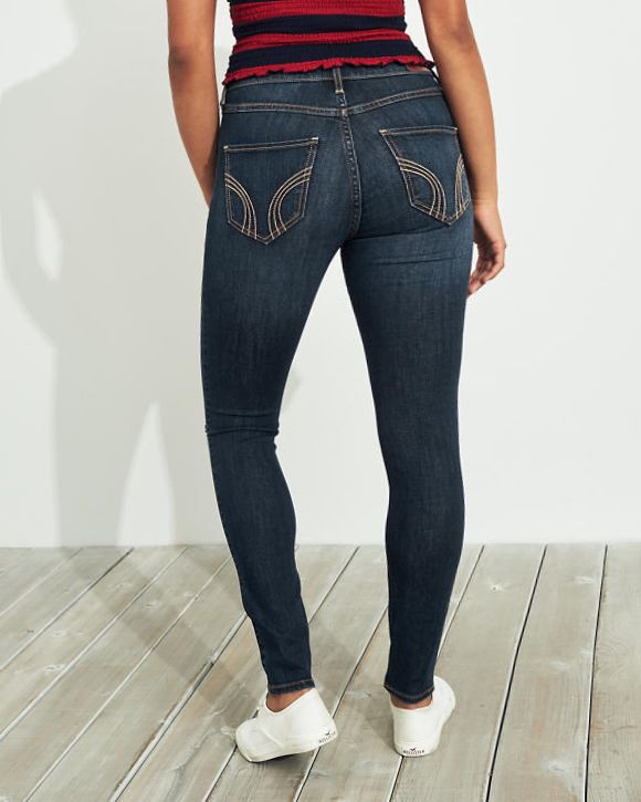 jeans hollister super skinny