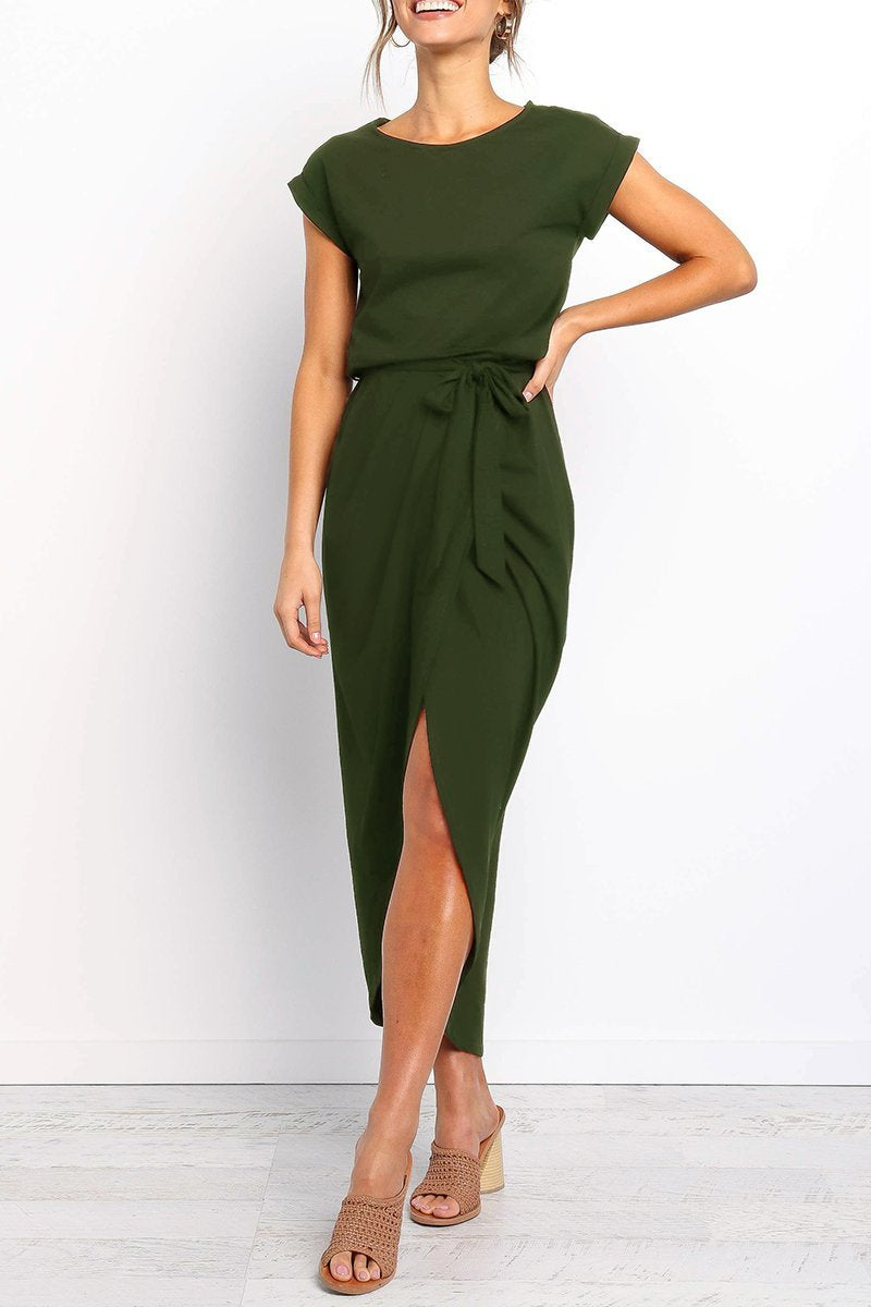 after midnight casual ankle length dress