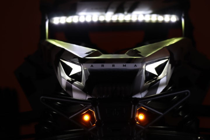 Lights Kit for Arrma Fireteam (KIT#1 of 3) + Underglow Lights (NO REMOTE VERSION)