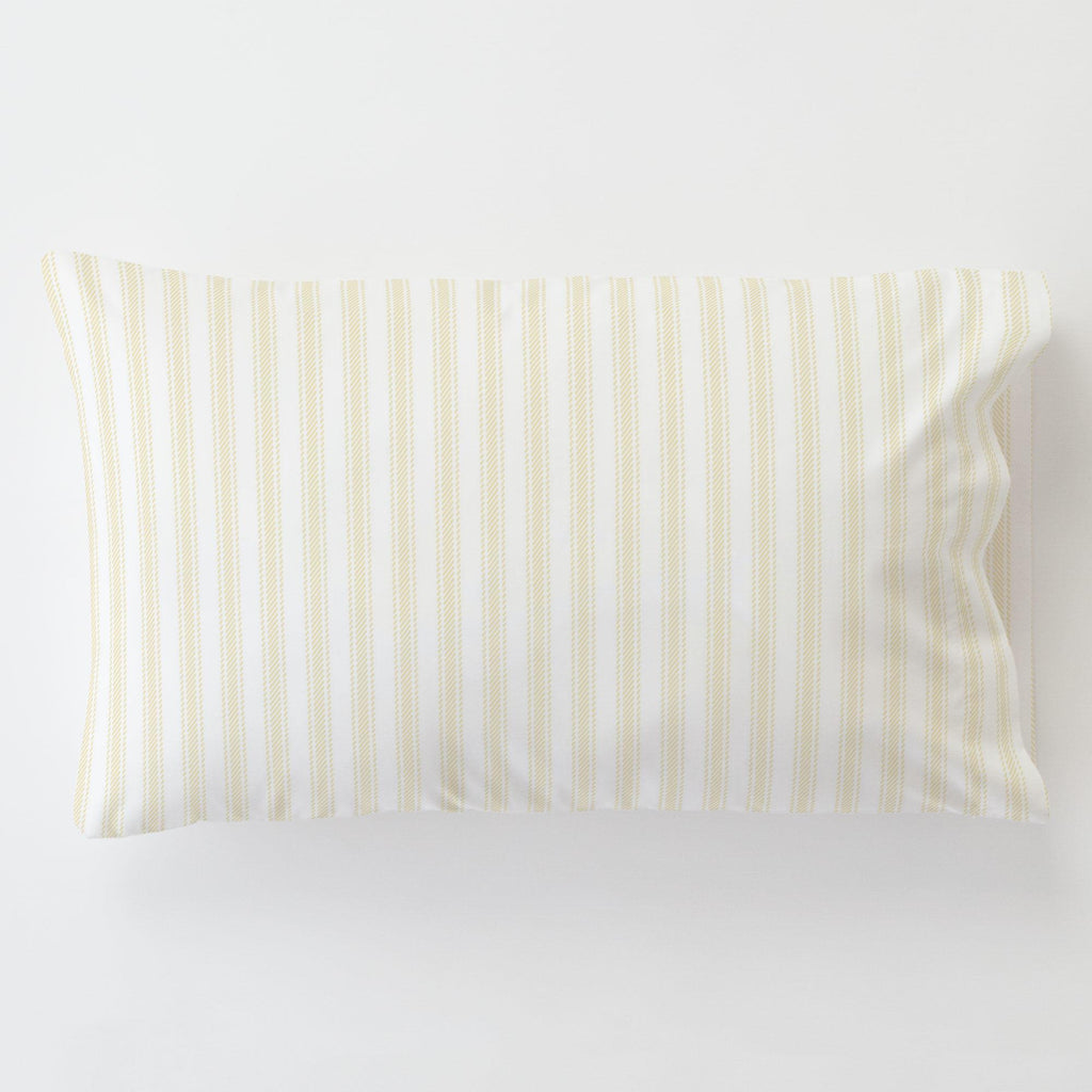 pale yellow pillows