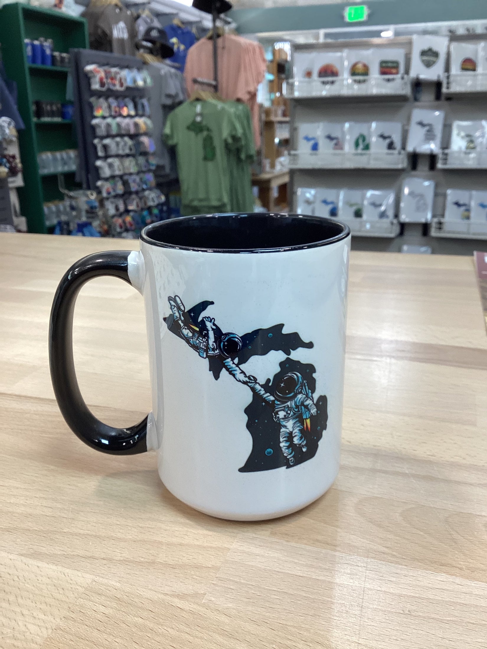 Astronaut - Watercolor - Space - Michigan - Mug