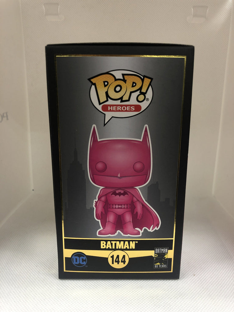 Funko Pop! DC Batman Pink Chrome NYCC Official Sticker Exclusive #144 –  Undiscovered Realm