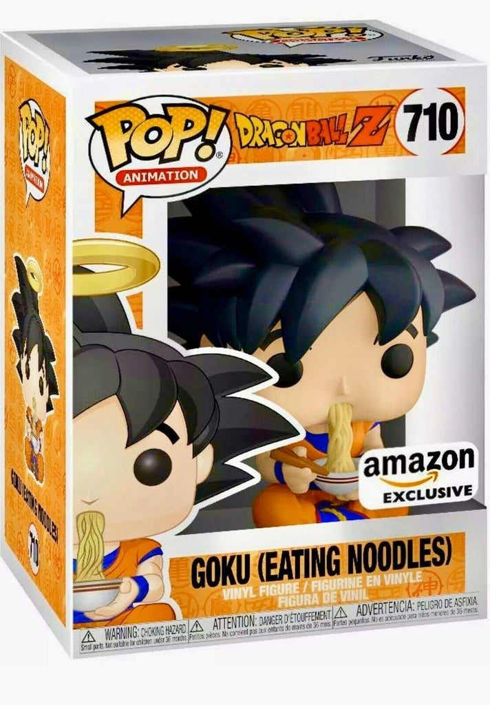 Funko Pop! Dragon Ball Z Goku (Eating Noodles) Exclusive #710 - Undiscovered Realm