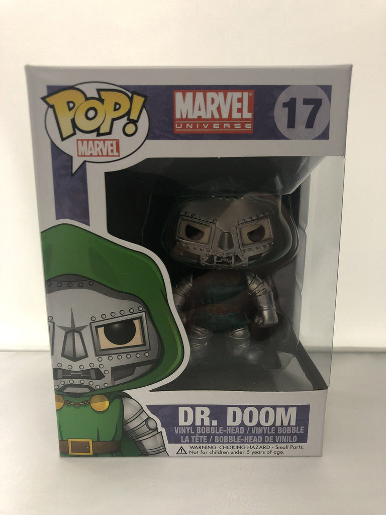 funko pop dr doom metallic