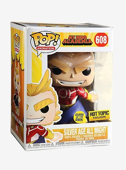 silver age all might funko pop