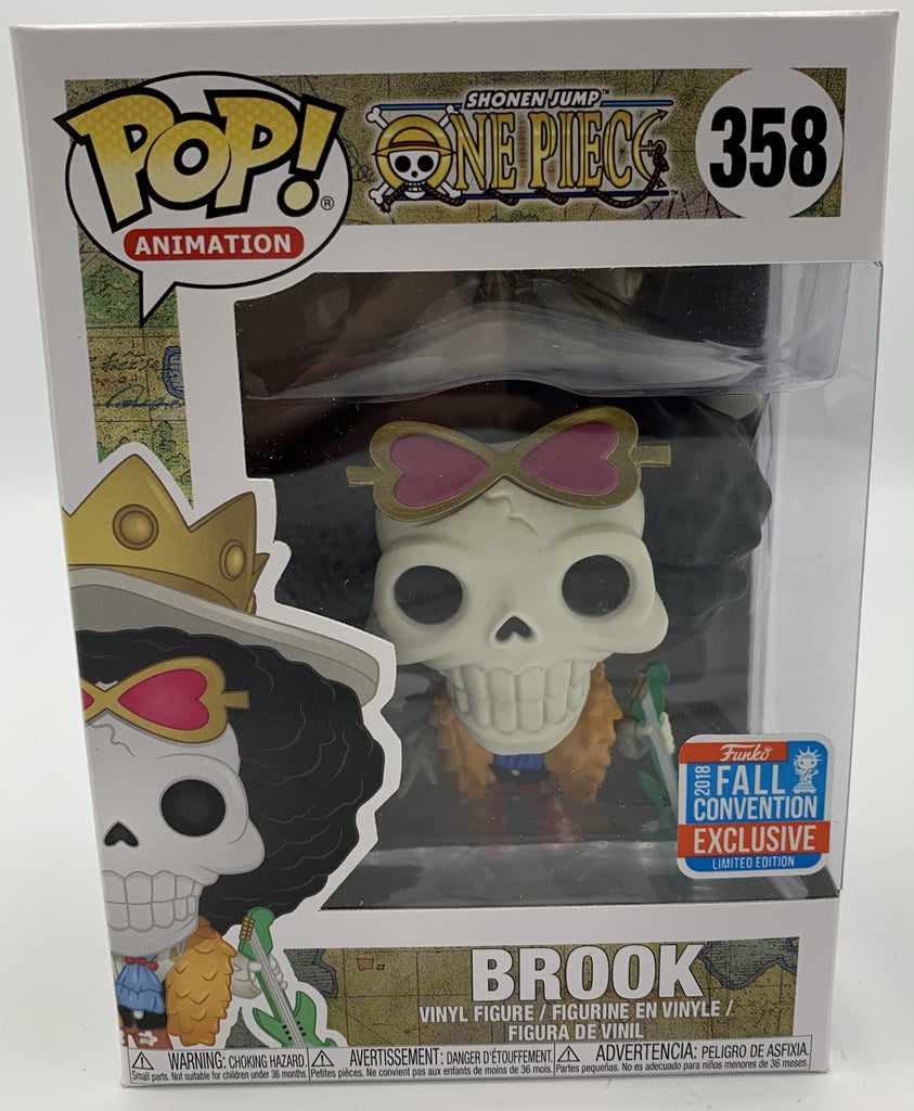 Funko Pop One Piece Brook Fall Convention Exclusive Figure Off 68 Www Gmcanantnag Net