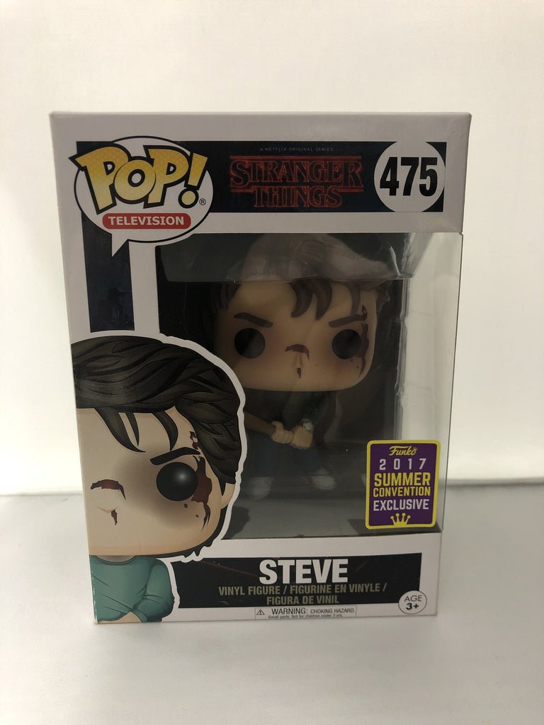 Funko Pop! Stranger Things Steve with Bat Summer Convention Exclusive ...