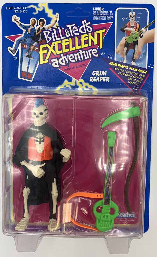 Kenner Bill And Ted S Excellent Adventure Grim Reaper Unpunched Vint Undiscovered Realm