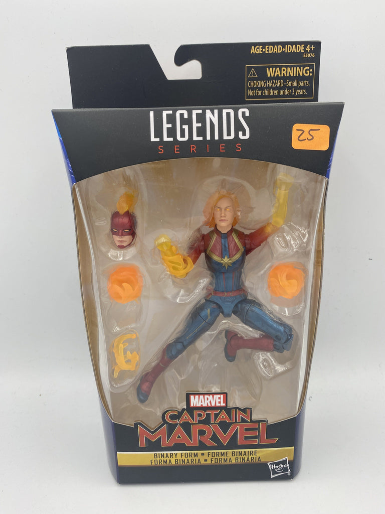 captain marvel binary action figure