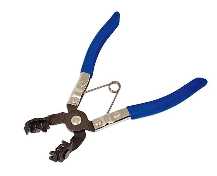 Laser Hose Clamp Pliers - Swivel Head - Angled Jaws