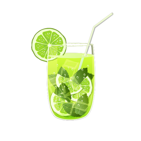Green Dinosaur Cocktail