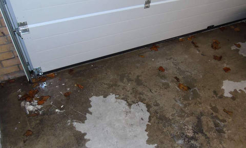 Garage getting flooded without any protection
