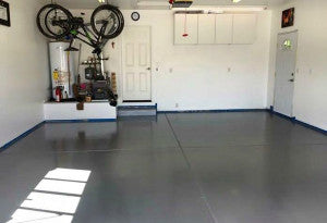 finished rust bullet garage floor paint