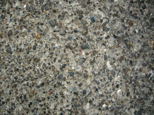rough concrete with small colored stones