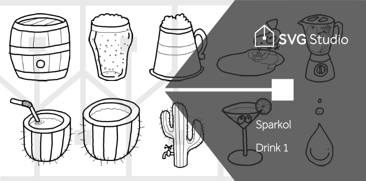 Download Drink Collection - SVG Studio