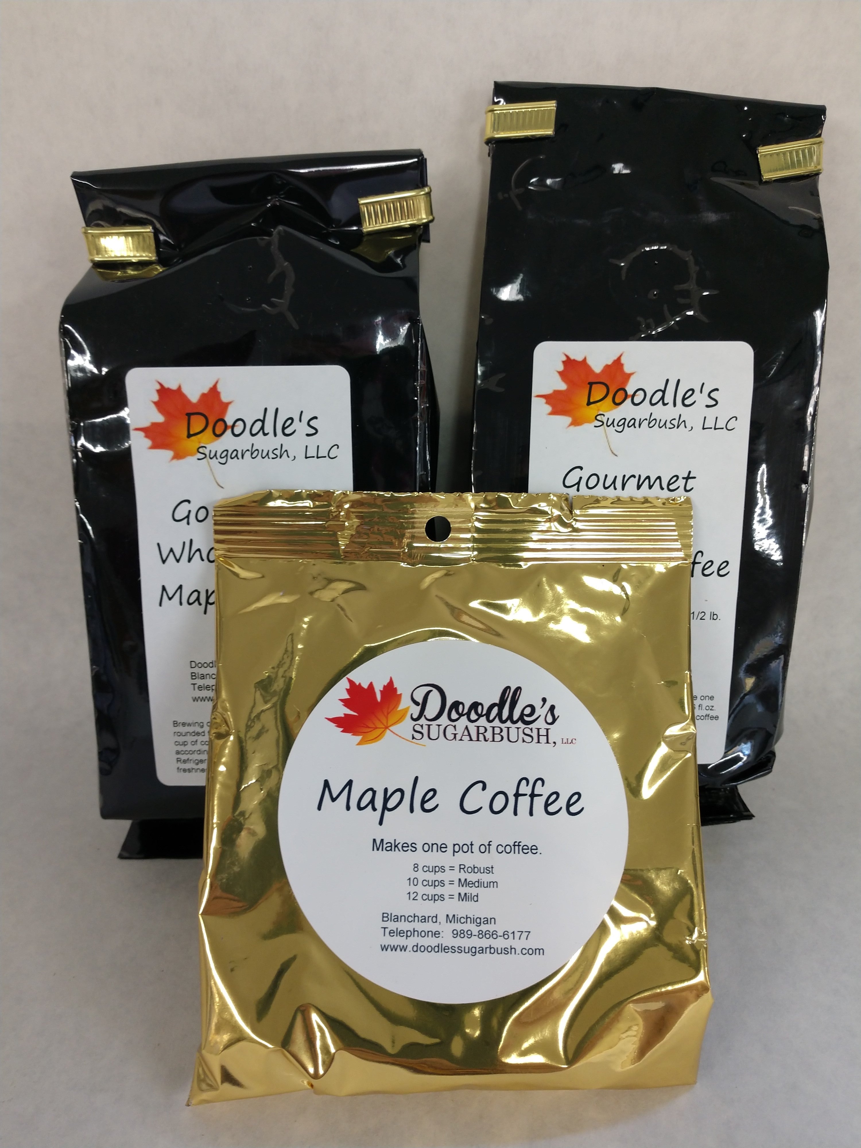 Maple Coffee And Tea Doodles Sugarbush Llc 100 Pure Michigan Maple Syrup 9584