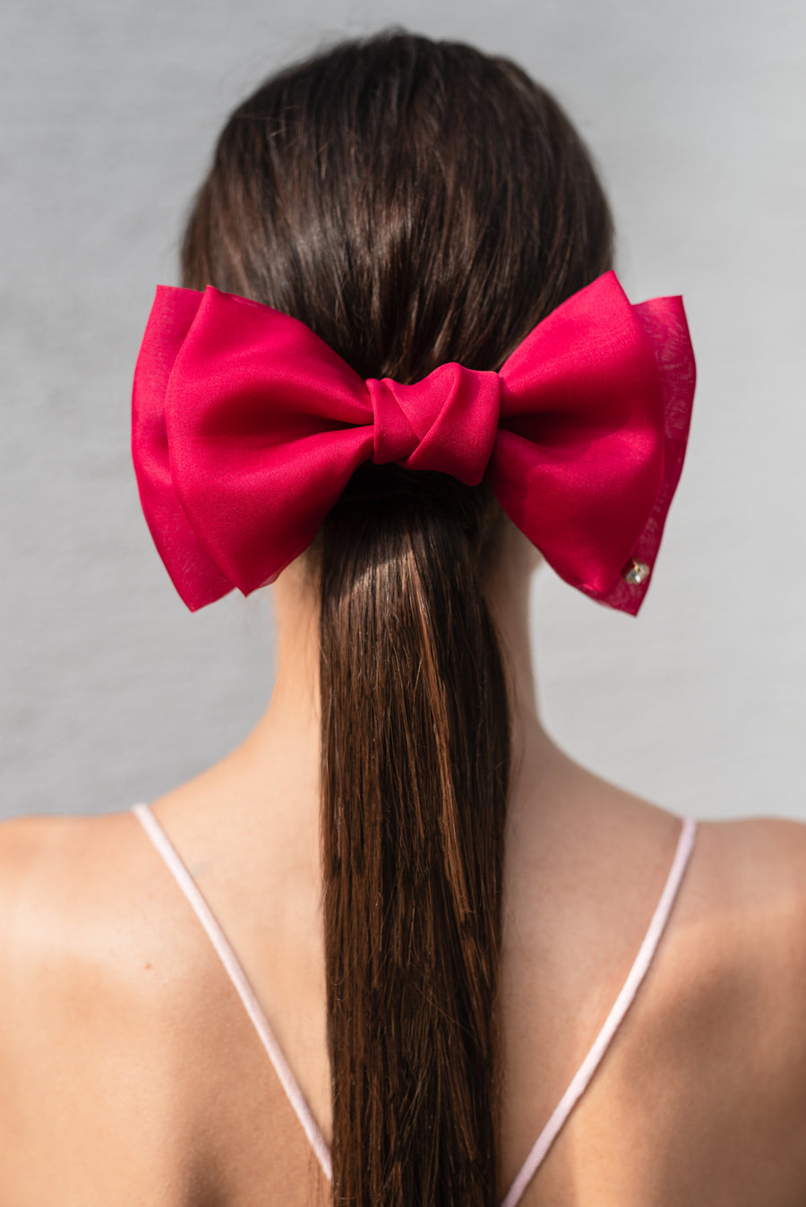 Theodora White Hair Bow – THEODORA Atelier