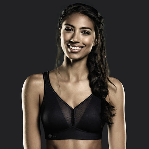 Anita Air Control Delta Pad Sports Bra in Smart Rose