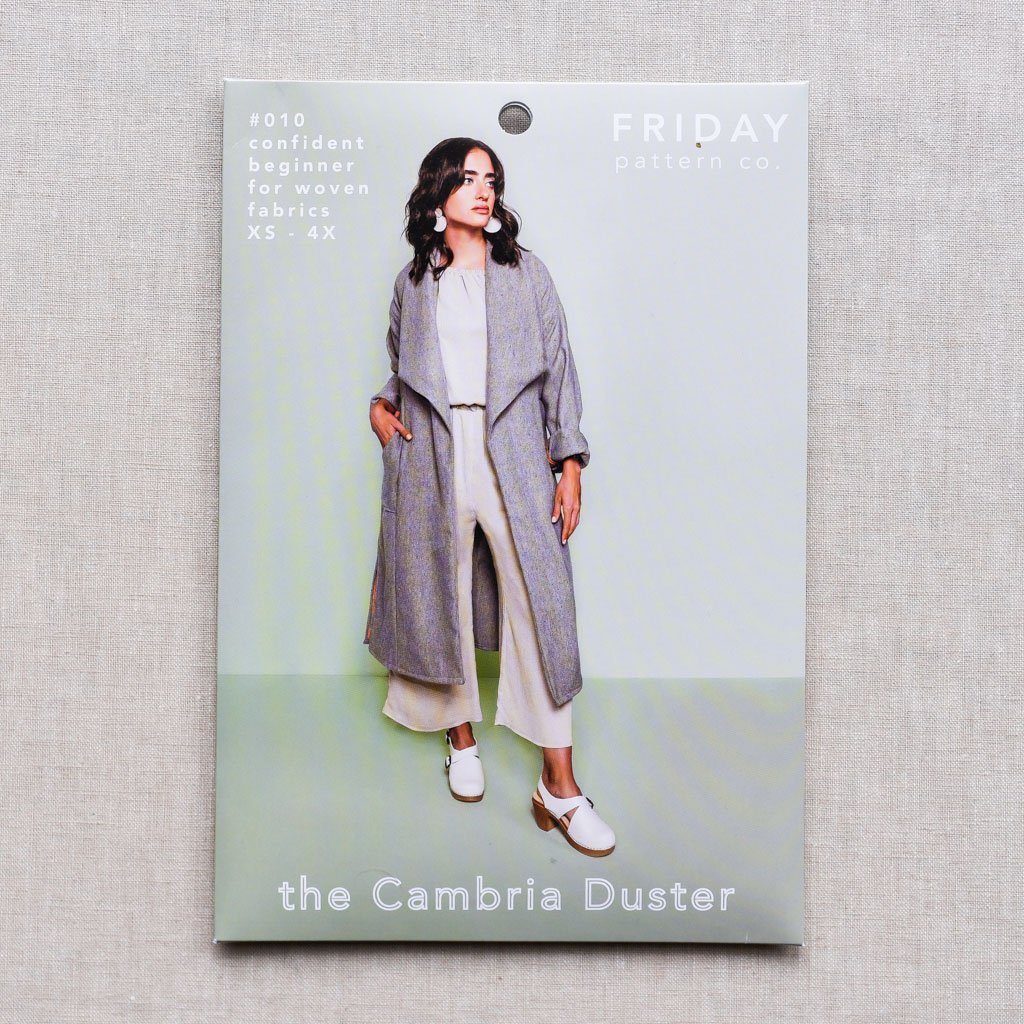 Friday Pattern Co. : Cambria Duster Pattern - the workroom