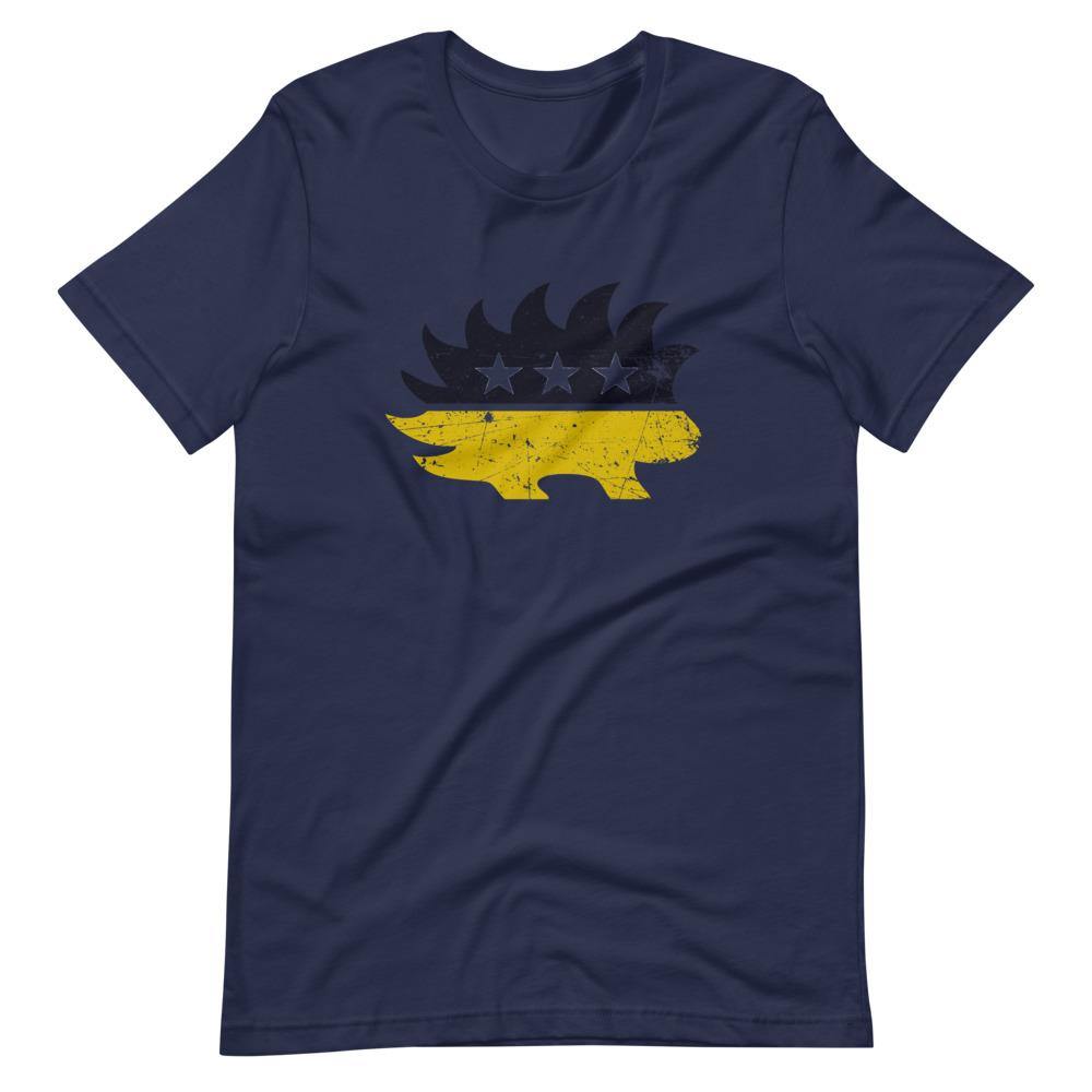 Ancap Porcupine Short-Sleeve Unisex T-Shirt - Proud Libertarian - Libertarian Frontier