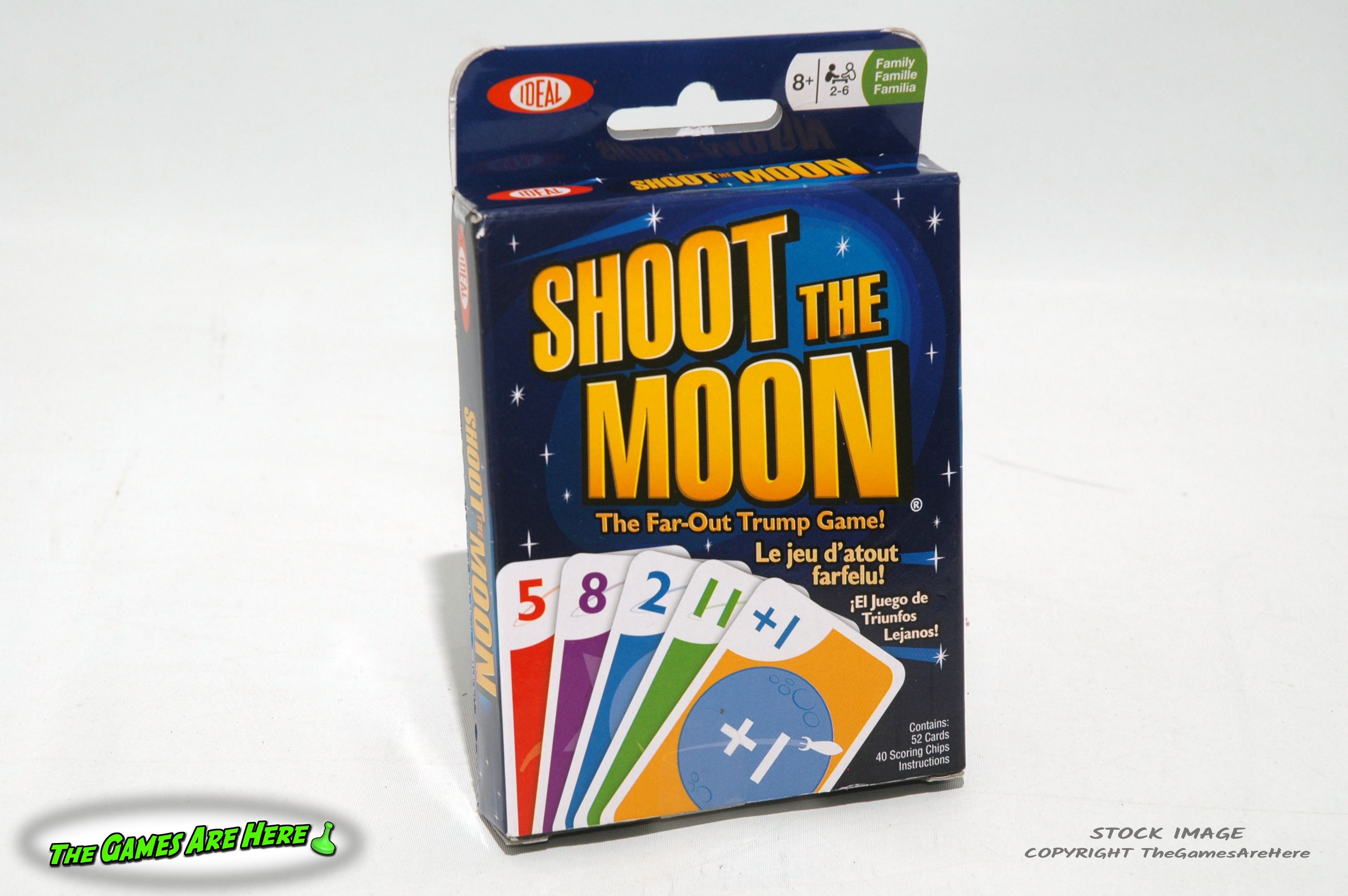 Shoot the Moon Card Game - Ideal 2014 Brand New