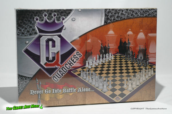 QuadChess Chess Game 2011 Team Play 2 to 4 Players New Sealed