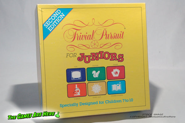 Trivial Pursuit Junior 5th Edition Game - Hasbro 2001 – The Games