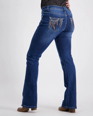 Dreamcatcher design Outback Supply Western Style Jeans