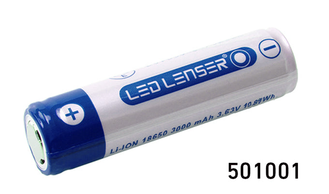 LEDLENSER レッドレンザー フラッシュライト用 充電池(18650型/3.63V/3000mAh)