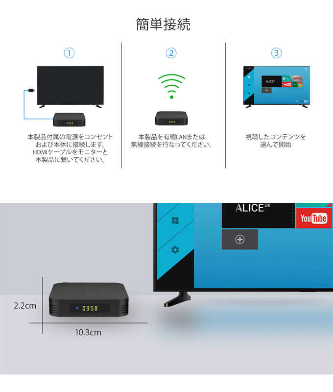 5☆好評 テック TMP-905X-4K 後継機 4KHDR Wi-Fi対応 PLAYMASTER X3 TMP905X3-4K 