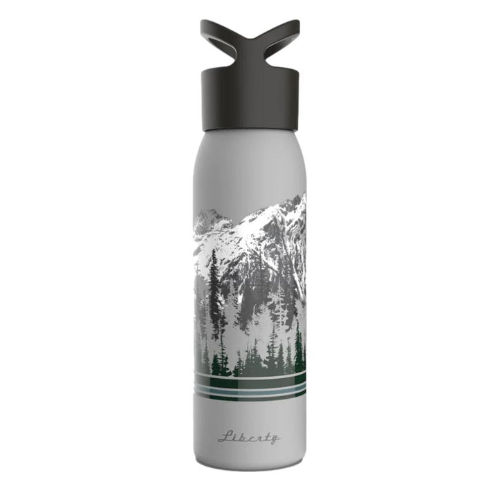 24oz Water Bottle - Nebula on Panther Black – Common Deer