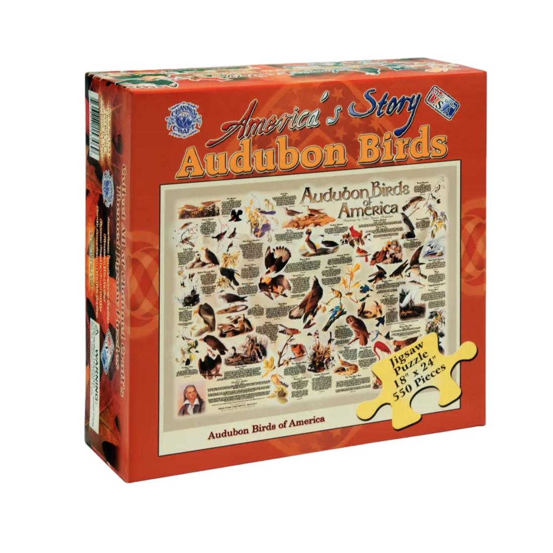 America&rsquo;s Story Jigsaw Puzzle - Audubon Birds of America