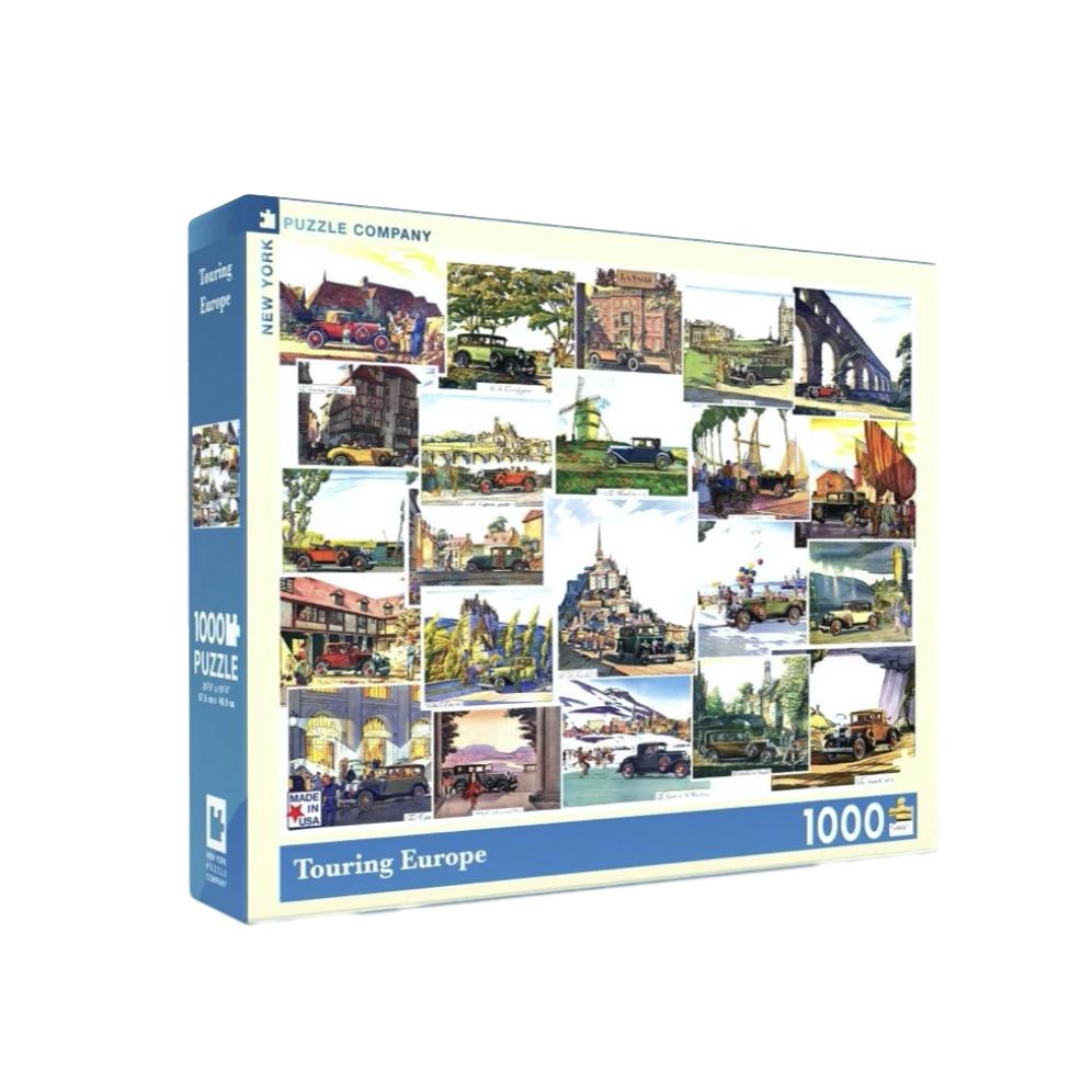 Touring Europe 1000 Piece Puzzle
