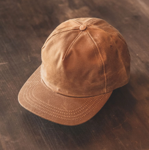 Waxed Canvas Camper Hat - Brush Brown
