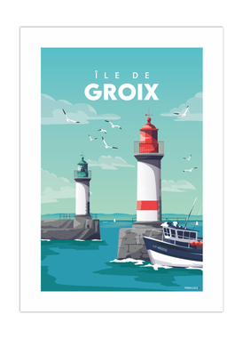 Puzzle Carte illustrée de la Bretagne - Idée cadeaux et jeux Parallè –  Parallèle 48